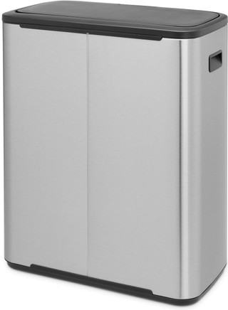 Brabantia Bo Touch Bin 2x 30 Liter Edelstahl Fingerprint Proof