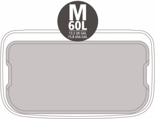 Brabantia Bo Touch Bin 60 Liter Platinum