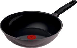 Tefal Ceramic Control Grey Wok 28 cm