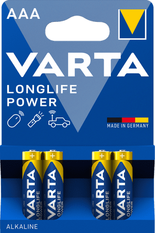 Varta Longlife Power AAA Blister 4 Stück