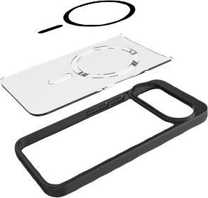 Just in Case Google Pixel 11 / 11 Pro Backcover mit Magnet Schwarz