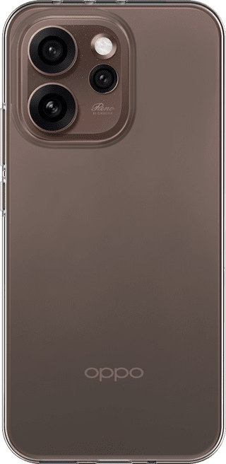 Just in Case Soft Design OPPO Reno15 Pro Back Cover Transparent