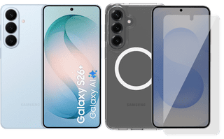 Samsung Galaxy S26 Plus 256GB Light Blue 5G + Accessory Pack