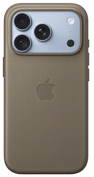 Apple iPhone 18 Pro Funktionsgewebe Backcover mit MagSafe Taupe