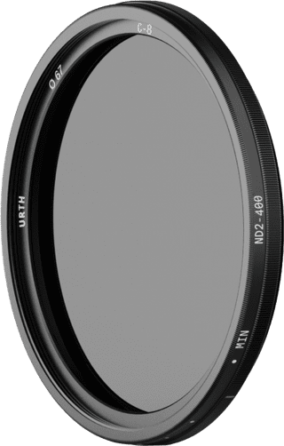 Urth 67 mm ND2-400 (1-8.6 Blendenstufe) Variabler ND-Objektivfilter