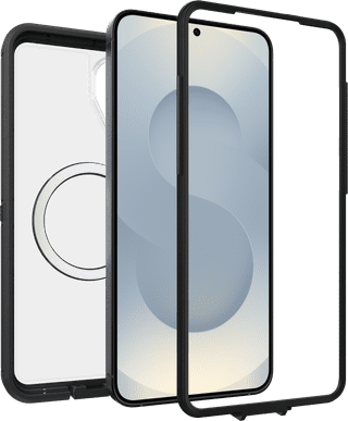 Otterbox Defender Samsung Galaxy S26 Plus Backcover mit Magnet Transparent mit schwarzem Rand