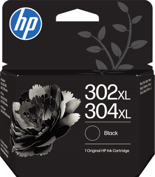 HP 302XL/304XL Patrone Schwarz