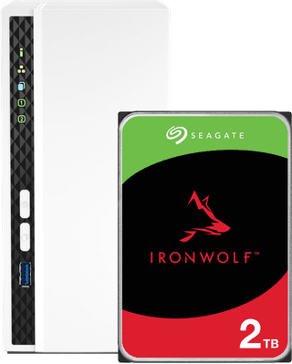 QNAP TS-233 + Seagate Ironwolf 2 TB