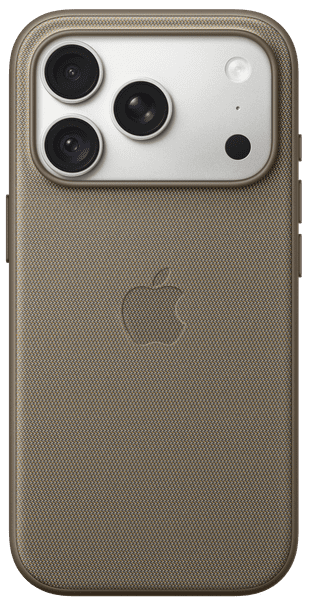 Apple iPhone 18 Pro Funktionsgewebe Backcover mit MagSafe Taupe