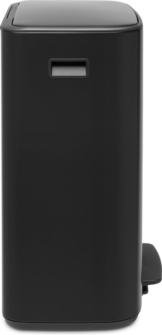 Brabantia Bo Pedal Bin 2 x 30 Liter Matt Black