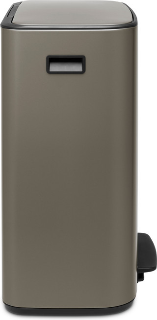 Brabantia Bo Pedal Bin 60 Liter Platinum