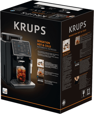 Krups Sensation Hot & Cold EA913H Black