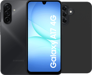Samsung Galaxy A17 128GB Schwarz 4G + BlueBuilt Backcover Schwarz