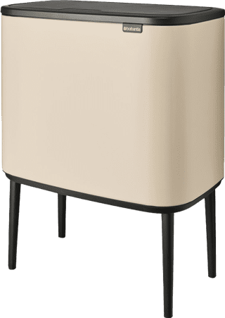 Brabantia Bo Touch Bin Mülleimer 3 x 11 Liter Soft Beige