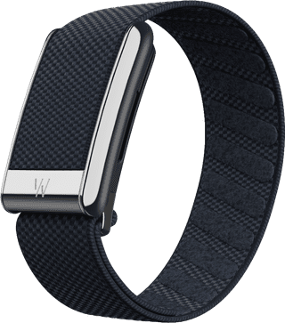 WHOOP 5.0 Peak Schwarz Mitgliedschaft 1 Jahr + WHOOP 5.0 SuperKnit Luxuriöses Armband Dunkelblau