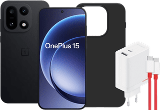 OnePlus 15 512GB Schwarz 5G + Basis-Zubehörset
