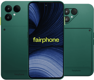 Fairphone 6+ 256GB Grün 5G + Fairphone Backcover Grün