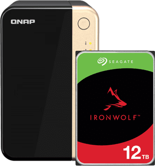 QNAP TS-264-8G + Seagate Ironwolf 12 TB