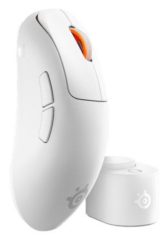 SteelSeries Rival Pro WL Kabellose Gaming-Maus Weiß