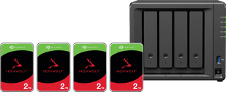 Synology DS925+ + Seagate Ironwolf 2 TB 4er-Pack