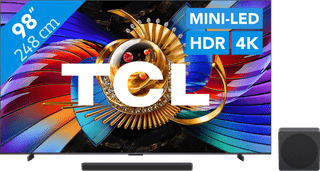 TCL SQD Mini LED 98" 80L (2026) + TCL A65K