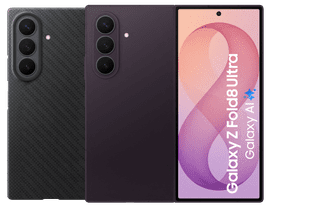 Samsung Galaxy Z Fold8 Ultra 512GB Lila 5G + Carbon Backcover mit Magnet Schwarz