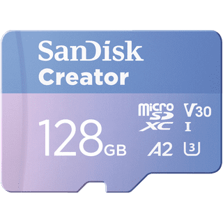 SANDISK microSDXC Creator 128GB 90 MB/s