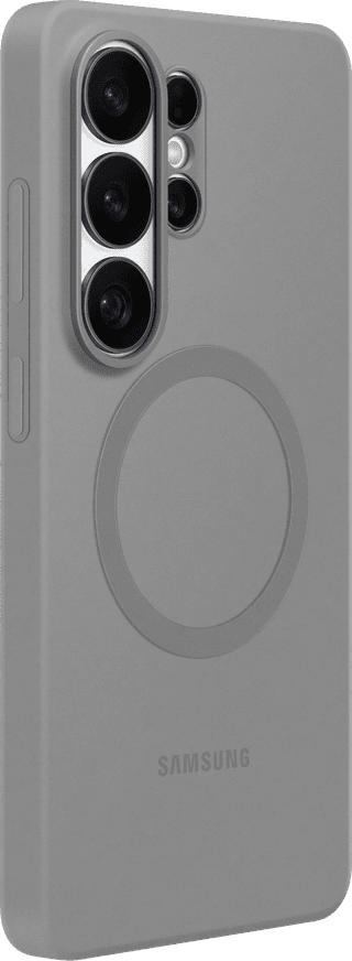 Samsung Galaxy S26 Ultra Silicone Back Cover with Magnet Gray