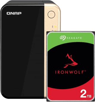 QNAP TS-264-8G + Seagate Ironwolf 2 TB