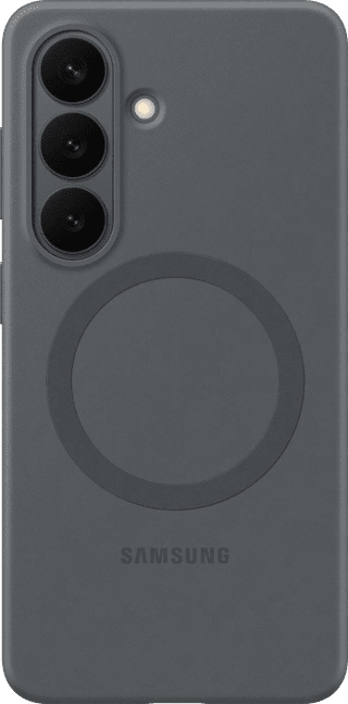 Samsung Galaxy S26 Silicone Back Cover with Magnet Black