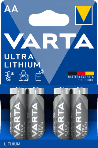 Varta Ultra Lithium AA Blister 4 Stück