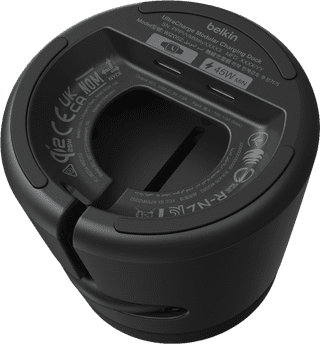 Belkin UltraCharge Modulare kabellose Ladestation Qi2 25 W Schwarz