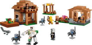 LEGO Minecraft Angriff des Magiers auf das Dorf 21596