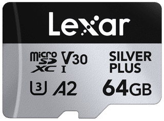 Lexar Professional microSDXC Silver Plus 64GB 100 MB/s