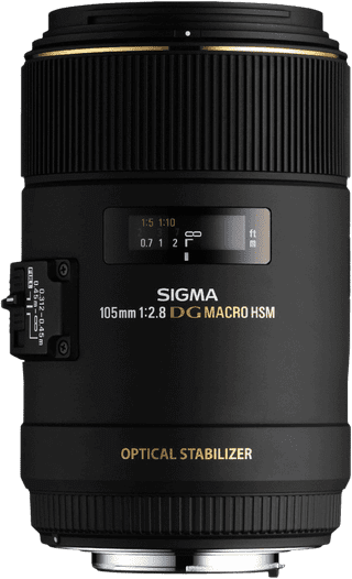 Sigma 105 mm f/2.8 EX DG Macro OS HSM Canon