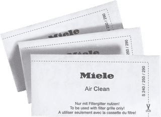 Miele Air-clean filter SF-SAC20 / 30 (3 pieces)