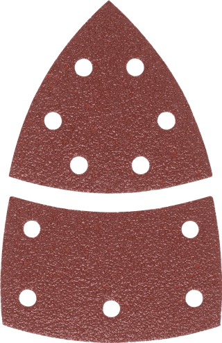 Bosch Schleifpapier 102x102x62 mm K120 (10x)