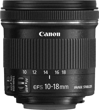 Canon EF-S 10-18mm f/4.5-5.6 IS STM