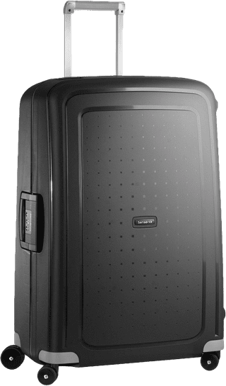 Samsonite S'Cure Spinner 75 cm Black