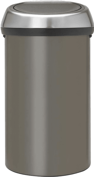 Brabantia Touch Bin 60 Liter Platinum