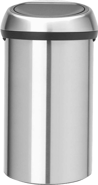 Brabantia Touch Bin 60 Liter Edelstahl Fingerprint Proof