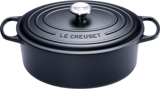 Le Creuset Oval Dutch Oven 31cm Matt Black