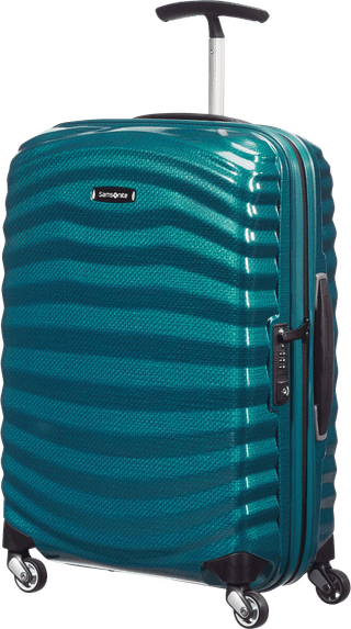 Samsonite Lite-Shock Spinner 55 cm Petrol Blue
