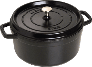 Staub Round Dutch Oven 24cm Black