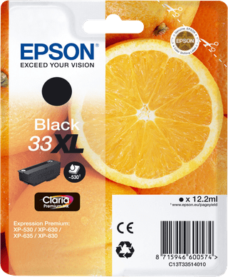 Epson 33XL Patrone Schwarz