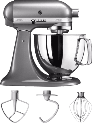 KitchenAid Artisan Küchenmaschine 5KSM125 Kontur Silber