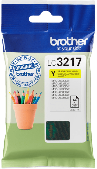 Brother LC-3217 Cartridge Yellow