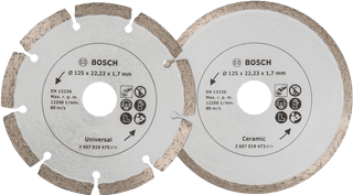 Bosch Diamond disc 125 mm 2 pieces