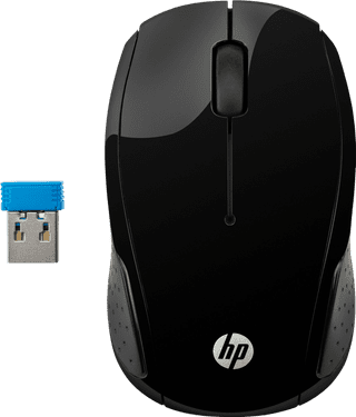 Kabellose HP Maus 200 Schwarz