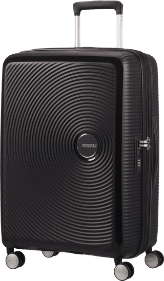 American Tourister Soundbox Expandable Spinner 67cm Bass Black